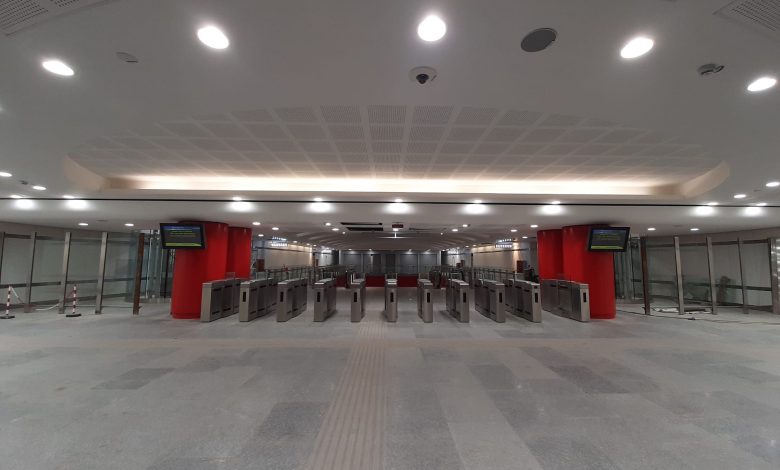 La stazione è pronta a breve l'inaugurazione della Metro Bengasi