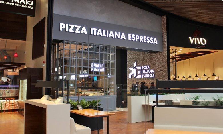 Interno locale PIE, Pizzeria Italiana Espressa