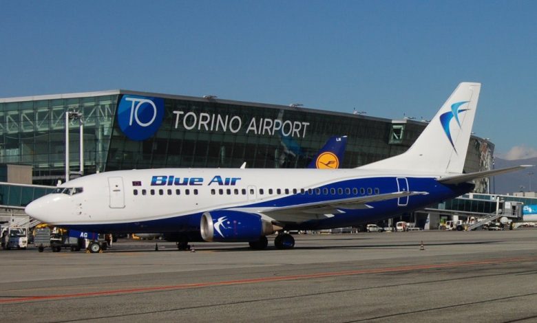 Blue Air lancia il volo Torino-Reggio Calabria da Caselle