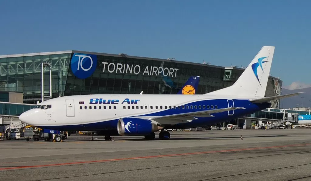 Blue Air lancia il volo Torino-Reggio Calabria da Caselle