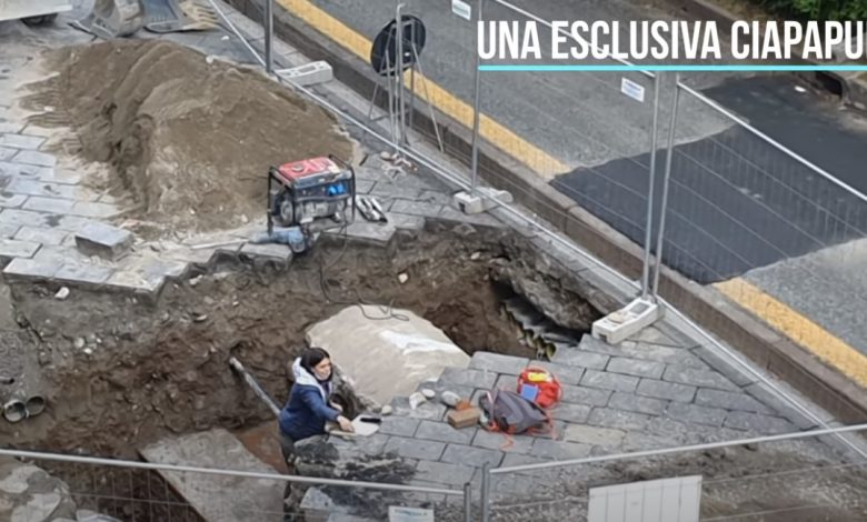 Ritrovato un pezzo di muro romano a Torino in corso Siccardi