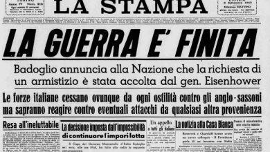 Photo of Armistizio 8 settembre 1943: l’Italia è divisa