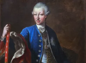Ritratto di Carlo Emanuele IV dopo i 20 anni