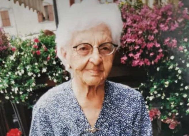 Si è spenta Antonietta Ravetti, la donna più anziana del Piemonte: aveva 109 anni