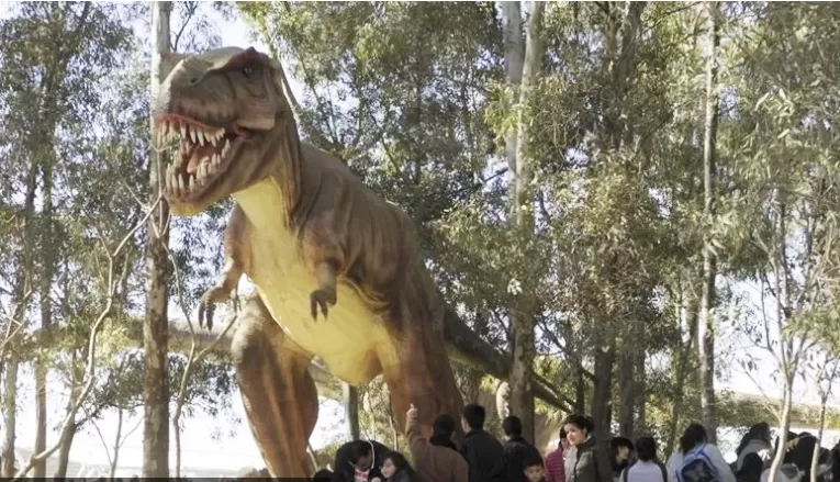 Tirannosauro Rex al Dinosaurs Park di Borgaro