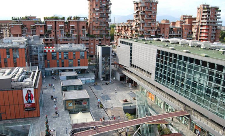 Centro commerciale Parco Dora di Torino visto dall'alto