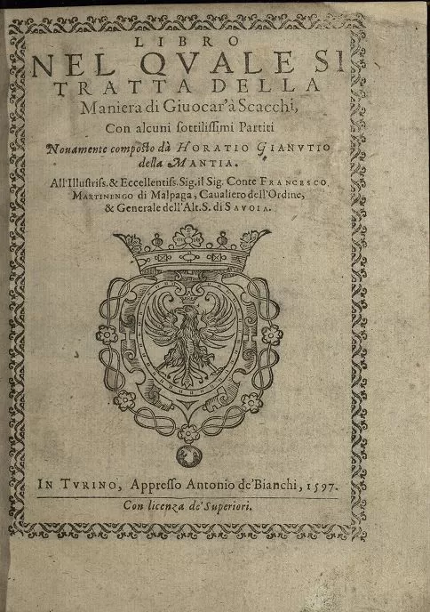 Torino, digitalizzato un antico manuale per giocare a scacchi: è del 1597