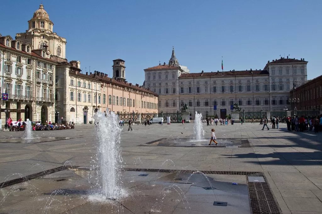 fontane di piazza Castello
