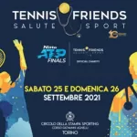 Tennis & Friends, progetto sociale per la cultura della prevenzione sanitaria, approda a Torino