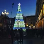 Torino, piazza Vittorio Veneto si prepara per il natale: pronti albero di natale e calendario