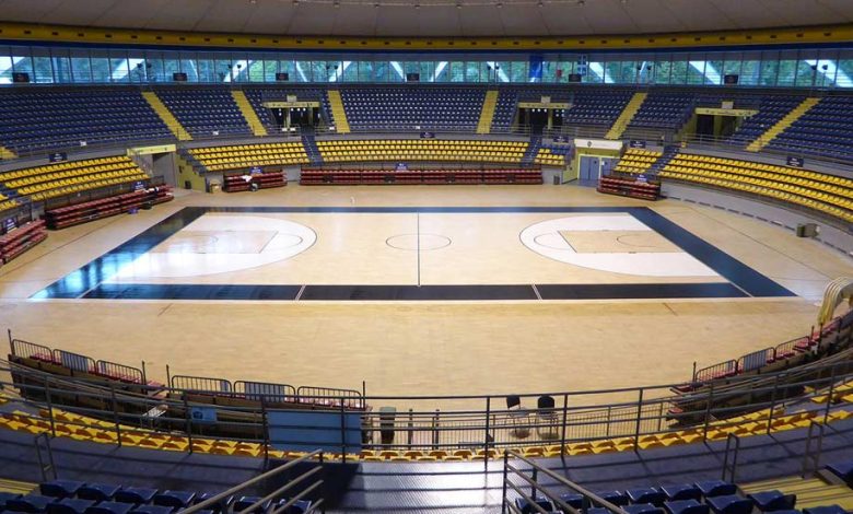 Campo da basket del Pala Ruffini Torino