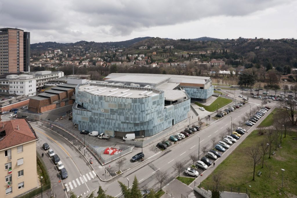 Museo dell'Automobile di Torino visto dall'alto