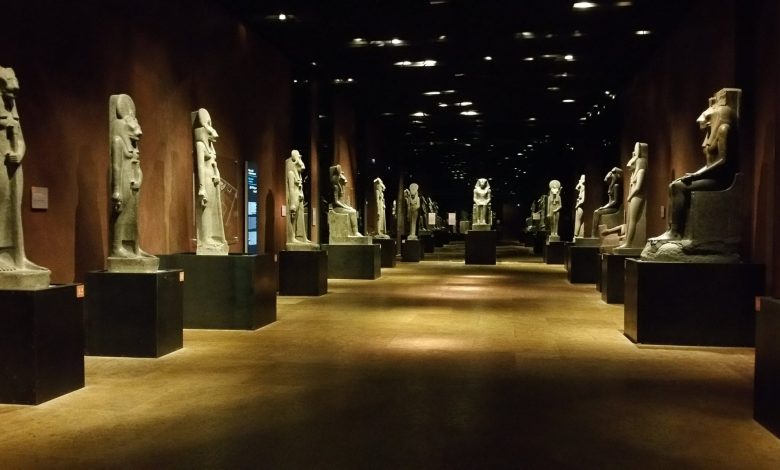 Sala interna del Museo Egizio