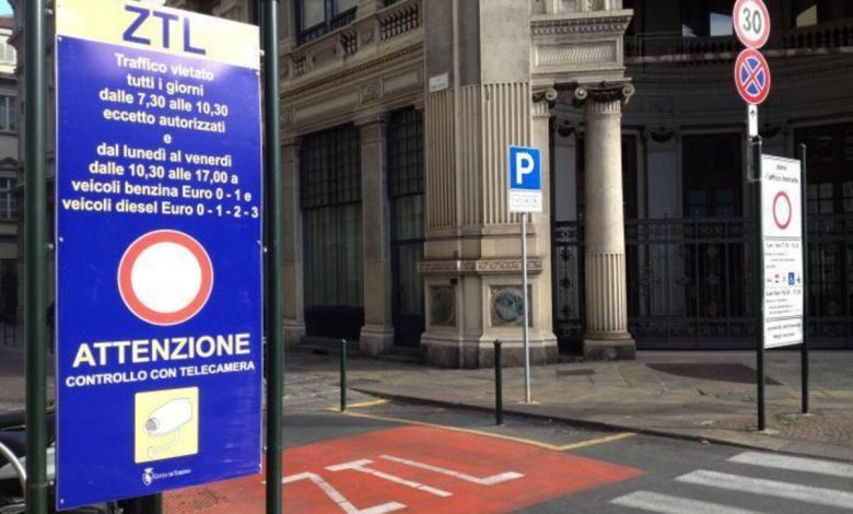 Torino, dal primo aprile tornano attive le ZTL: un mese per rinnovare il pass