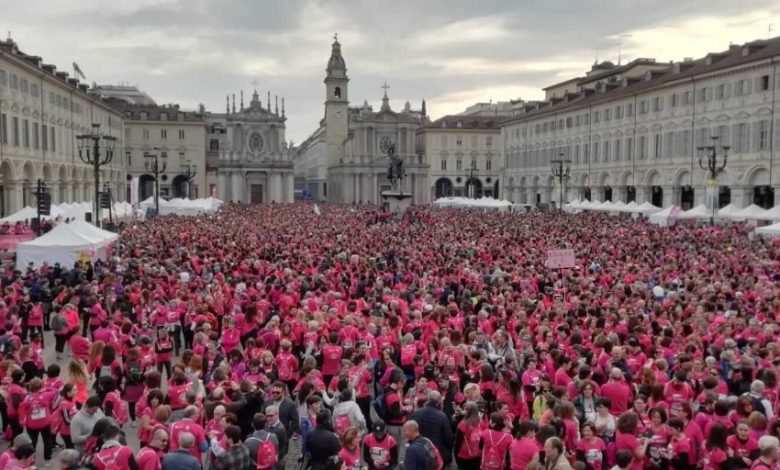 Torino, Just the woman I am: la corsa rosa con la bandiera della pace