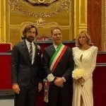Torino, matrimonio per Andrea Pirlo in Comune