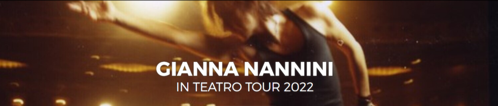 eventi weekend torino: Gianna Nannini In teatro tour 2022