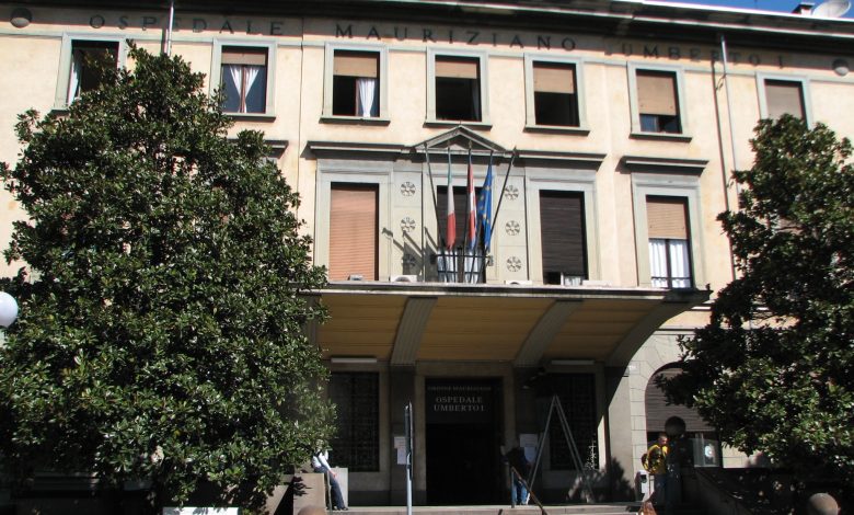 entrata ospedale Mauriziano di Torino