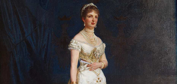 dipinto di Margherita di Savoia