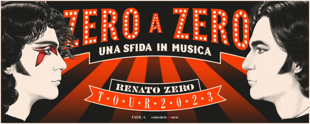 Concerto di Renato Zero al Pala Alpitour di Torino