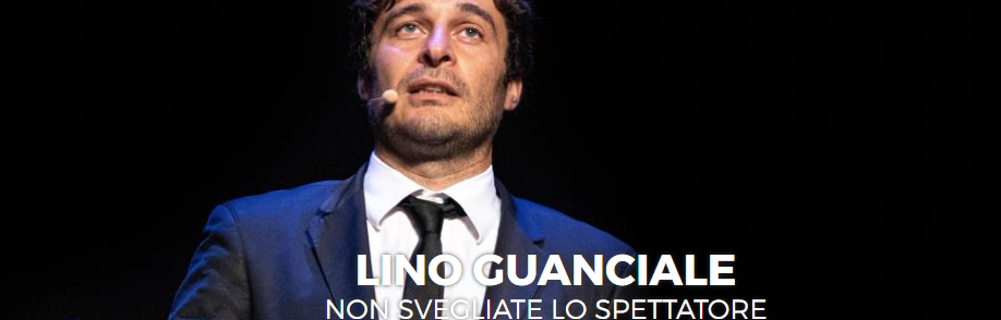Spettacolo di Lino Guanciale al Teatro Colosseo di Torino