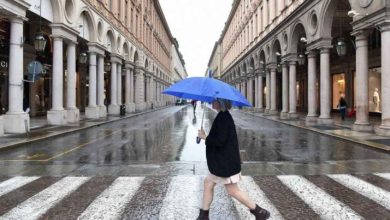 Photo of Meteo Torino 24 – 30 luglio 2023: temperature in diminuzione e torna la pioggia