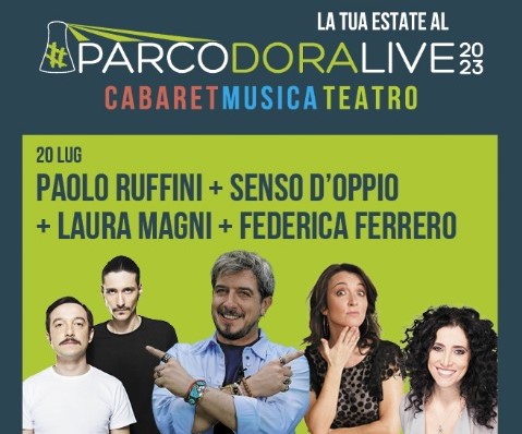 Parco Dora Live -  spettacolo condotto da Paolo Ruffini