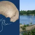 Ritrovato un cranio di homo sapiens tra la ghiaia del Po