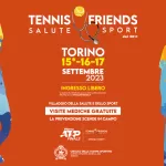 Tennis & Friends 2023: a Torino un evento per la prevenzione delle malattie cardiovascolari