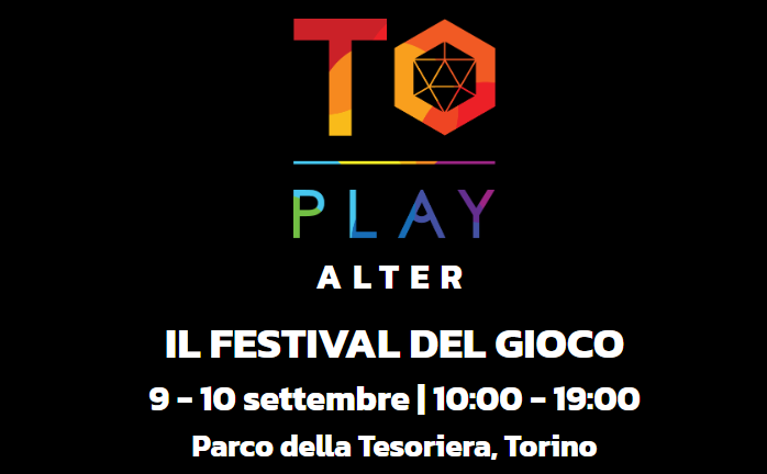 tra gli eventi del weekend a Torino: TO PLAY, il festival del gioco al Parco della Tesoriera
