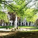I bellissimi giardini Sambuy in piazza Carlo Felice a Torino