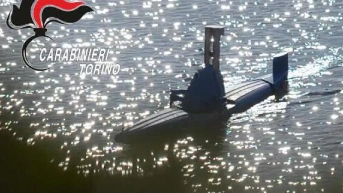 Scoperto sottomarino nei lago di Avigliana per trasportare droga