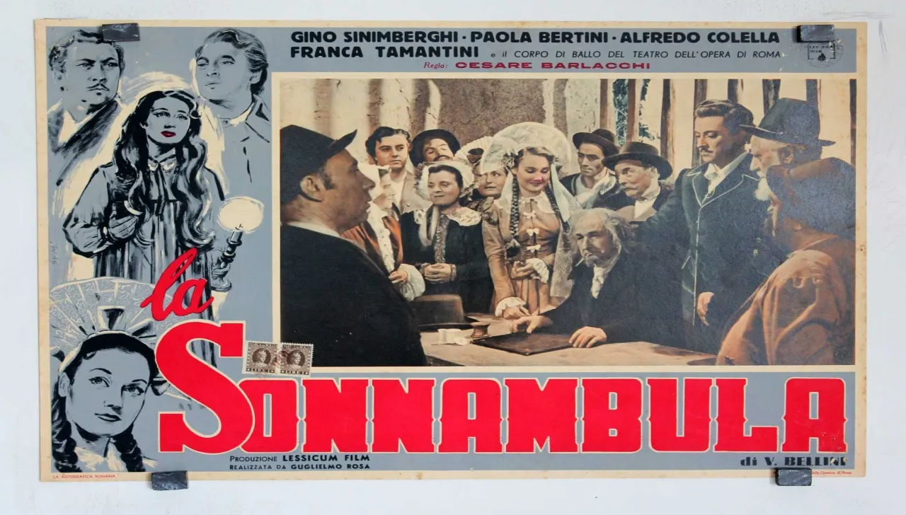 Locandina la sonnambula