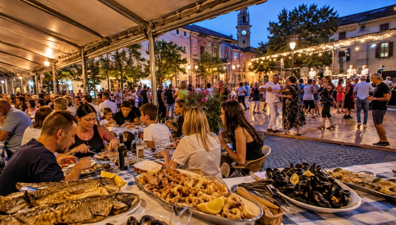 Sagra del Pesce di Villastellone 2026: tre giorni tra cucina, musica e ballo
